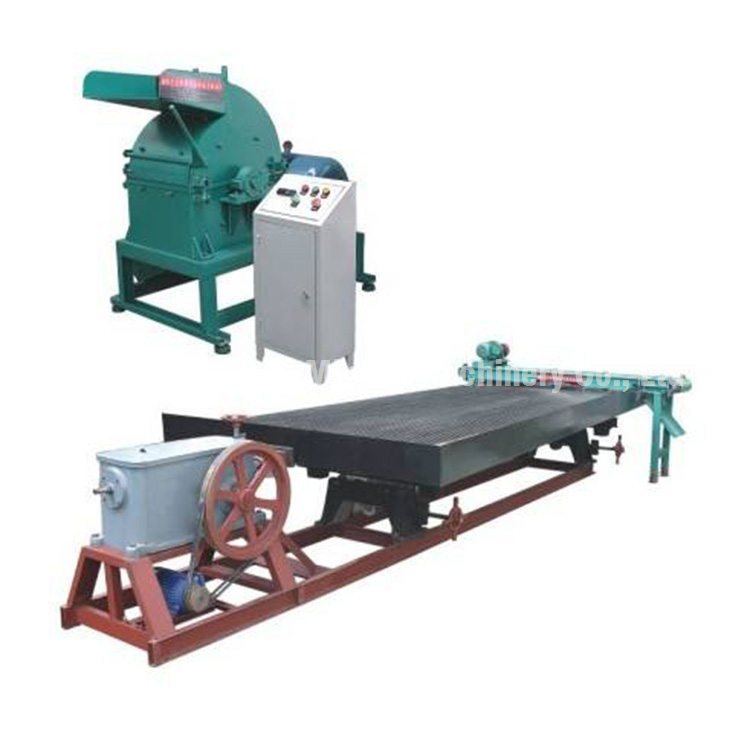 gravity shaking table concentrator of chrome ore for sale